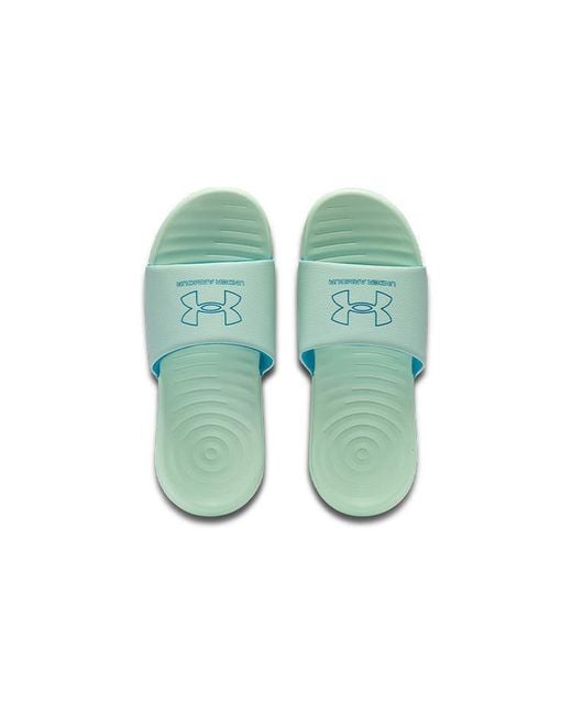 Under Armour Green (Wmns) Ansa Fixed Slides
