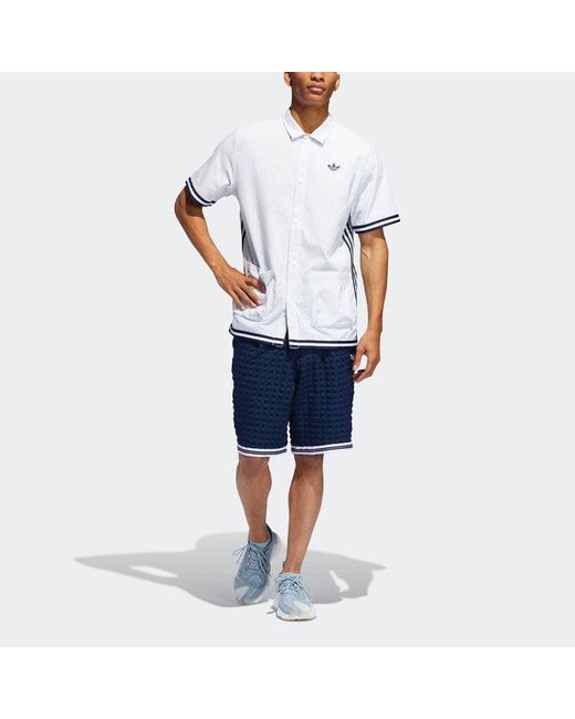 Adidas Blue Checkered 'Collegiate' for men