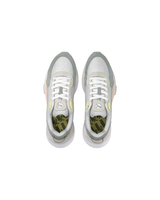 PUMA White Wild Rider Rollin Fog' for men