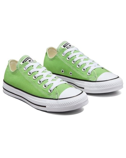 Converse Green Chuck Taylor All Star Canvas Shoes 'Grass' for men