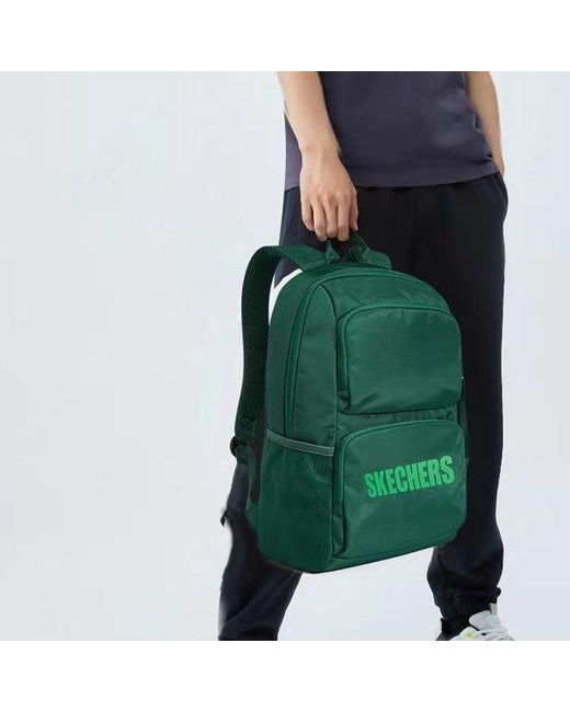 Skechers Green Logo Graphic Backpack for men