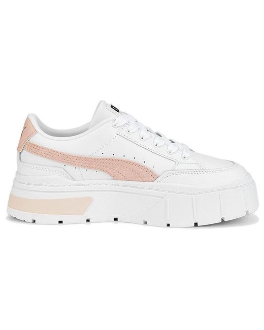 PUMA Wmns Mayze Stack Rose Quartz in White Lyst UK
