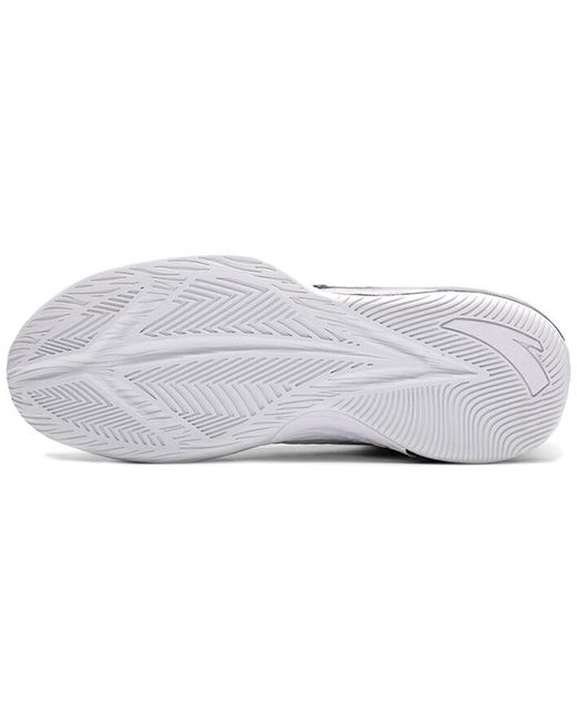 Anta White Basketball Sneakers for men