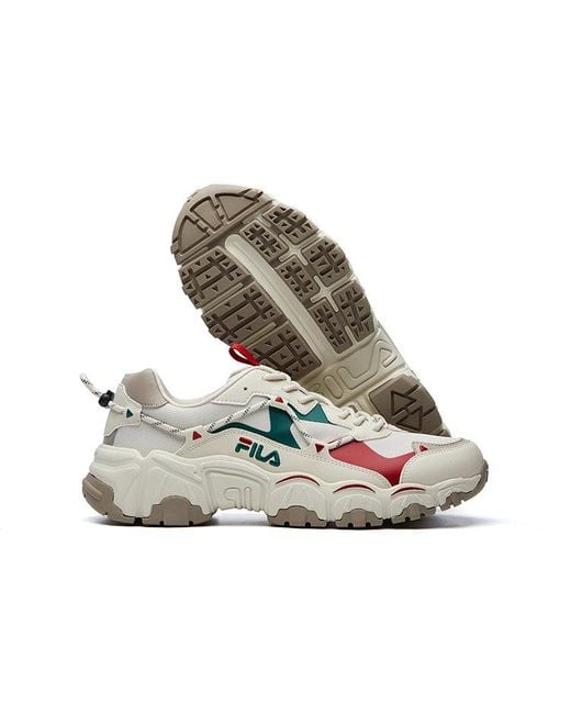 Fila White Fluid Low Tops Sports Shoe for men