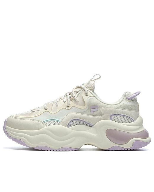 Fila White (Wmns) Bubble Sneakers Lilac'