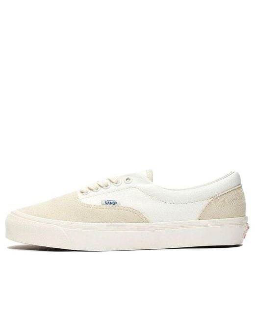 Vans White Era Lx Suede Canvas 'Pearl Marshmallow' for men