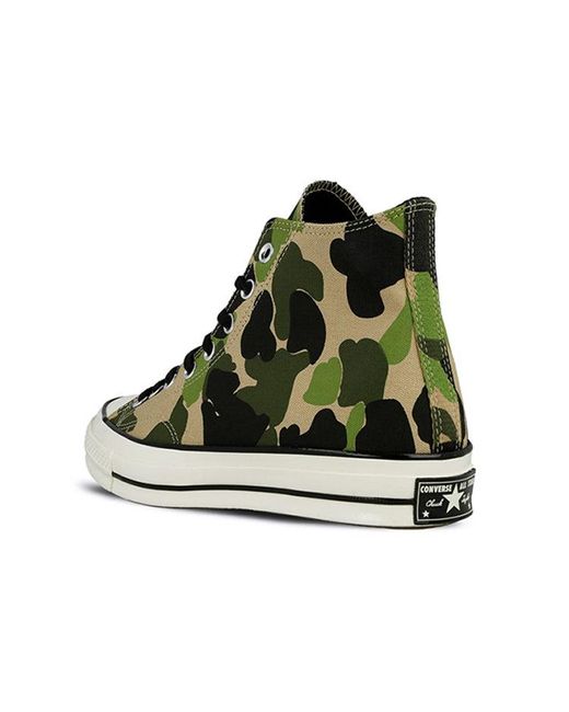 Converse Green Chuck 70 Hi 'Archive Prints for men