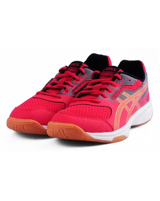 Asics Red Upcourt 2 Training Shoe for men