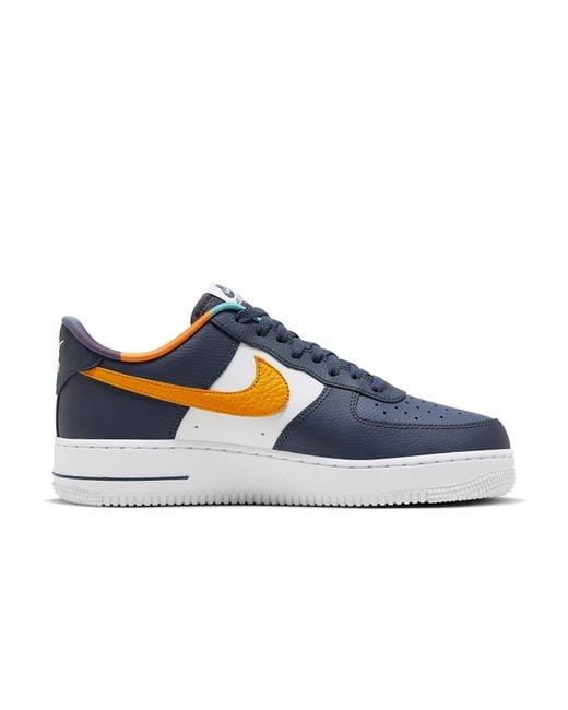 Nike Blue Air Force 1 '07 Lv8 Emb 'Thunder Washed' for men