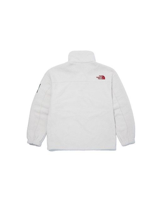 The North Face White Steep Fleece Jacket for men
