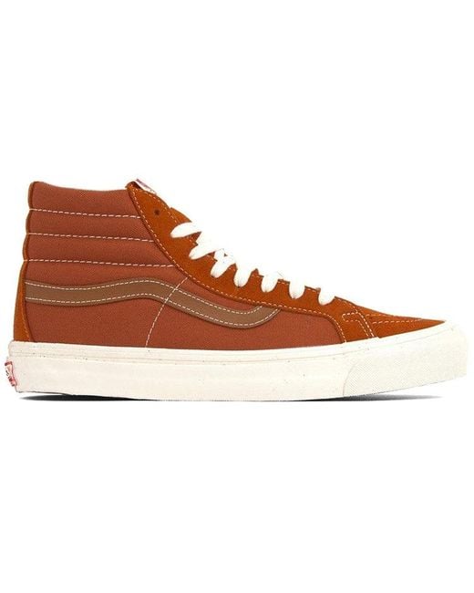 Vans Brown Og Sk8-Hi Lx 'Rust' for men