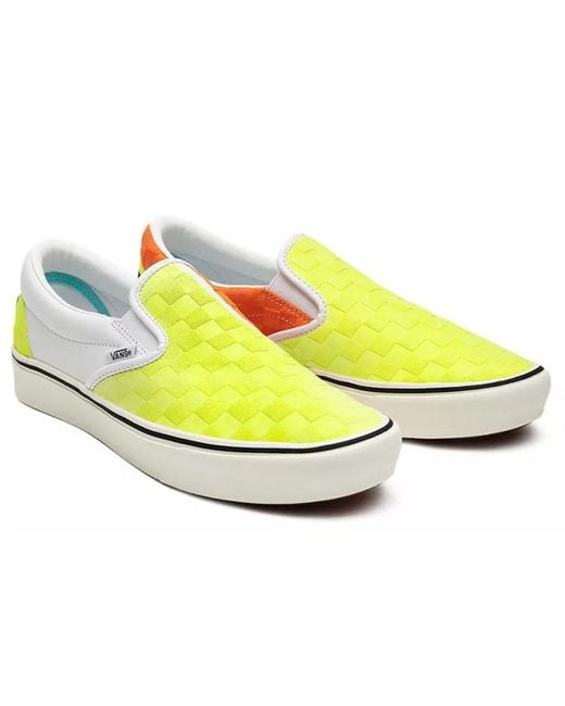 Vans White Penn X Comfycush Slip-On for men