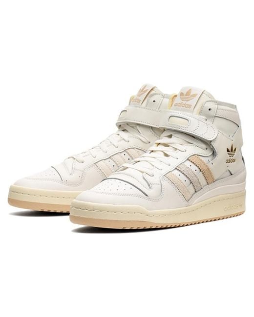 Adidas White Forum 84 High Magic' for men