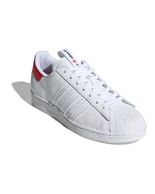 Adidas White Originals Superstar Tokyo City Pack for men
