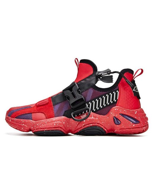 361 Degrees Red X Gundam Zaku Ii Casual Shoes for men