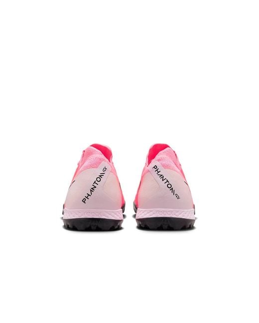 Nike Pink Phantom Gx 2 Pro Tf Low-Top Soccer Shoes for men