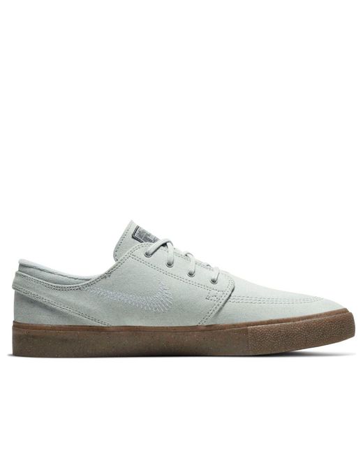 Nike White Zoom Stefan Janoski Fl Rm Sb 'Pure Platinum Gum' for men