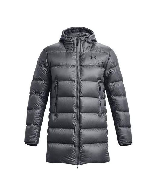 Under Armour Gray Storm Armour Down Parka for men
