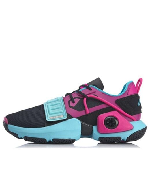 Li-ning Blue Wowtr Courtside Rose' for men