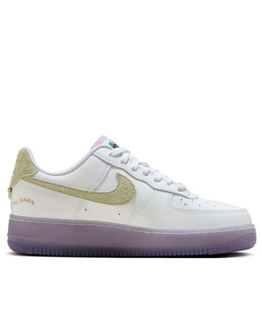 Nike White (Wmns) Air Force 1 '07 Lx Grape'