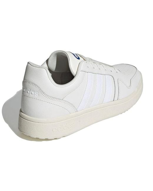 Adidas White Postmove Casual Shoes 'Triple' for men