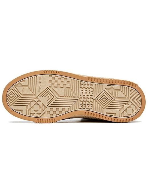 Anta Natural Skateboarding Series Sneakers for men