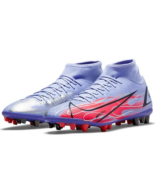 rent sofistikeret arsenal Nike Kylian Mbapp X Mercurial Superfly Academy Ag 'flames' in Blue for Men  | Lyst