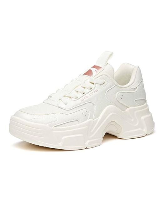 Anta White (Wmns) Life Series Sneakers 'Pure'