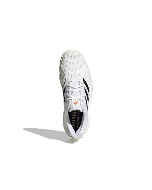 Adidas White Solecourt Primeblue for men