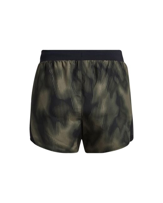 Under Armour Black (Wmns) Fly-By 2.0 Printed Shorts