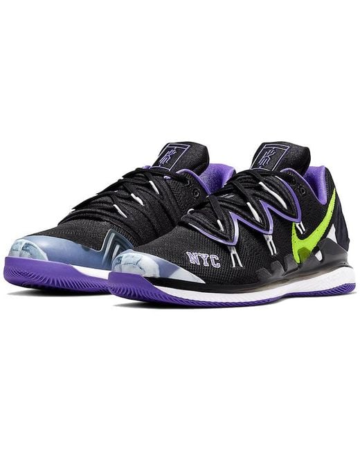 Nike Blue Court Air Zoom Vapor X Kyrie 5 'Nyc' for men