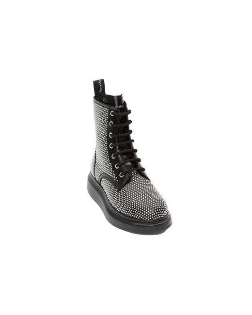 McQueen Black (Wmns) Hybrid Lace Up Boot
