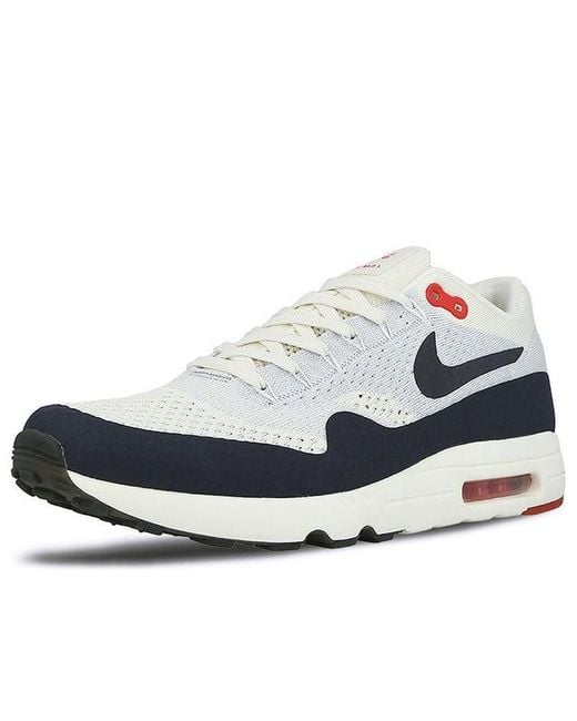 Nike Blue Air Max 1 Ultra 2.0 Flyknit 'Sail Obsidian' for men
