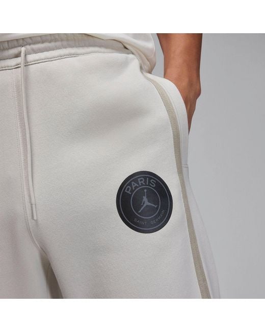 Nike White X Paris Saint-Germain Sweatpants 'Light Bone' for men