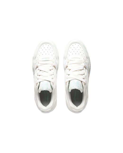 Li-ning White (Wmns) Yuebai Skateboarding Shoes