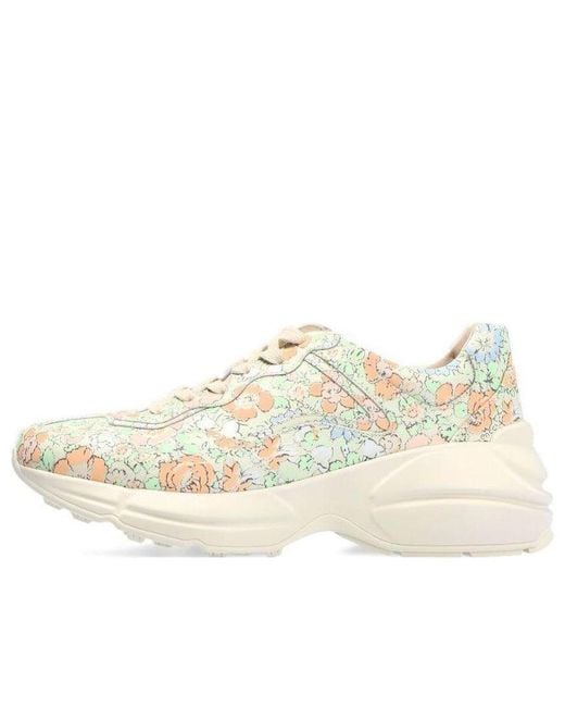Gucci White (Wmns) Rhyton 'Liberty London'