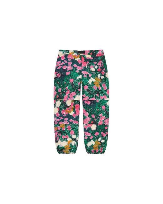 Supreme Green Ss22 Week 16 X The North Face Rekking Zip-Off Belted Pant for men