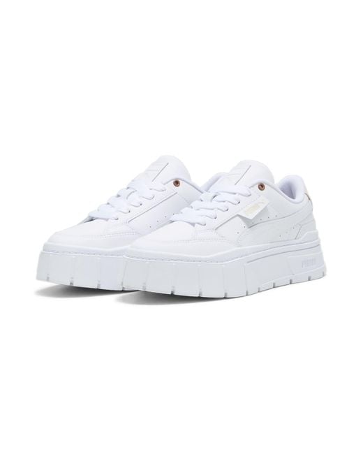 PUMA White (Wmns) Mayze Stack Soft Rosebay'