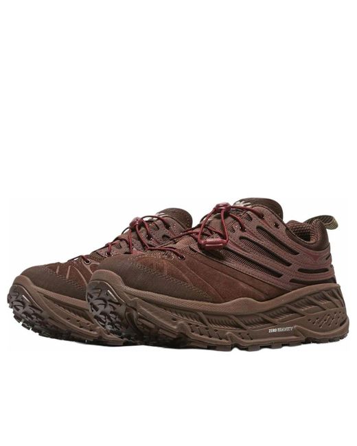 Hoka One One Brown Stinson Evo Og Tp 'Cold Brew Varsity' for men