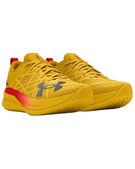 Under Armour Yellow Flow Velociti Pro 'Streetracer Taxi' for men