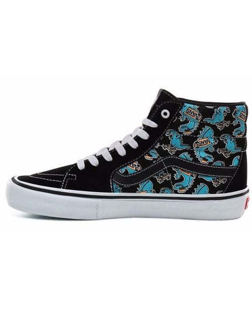 Vans Black Sk8-Hi Pro 'Vanosaur' for men