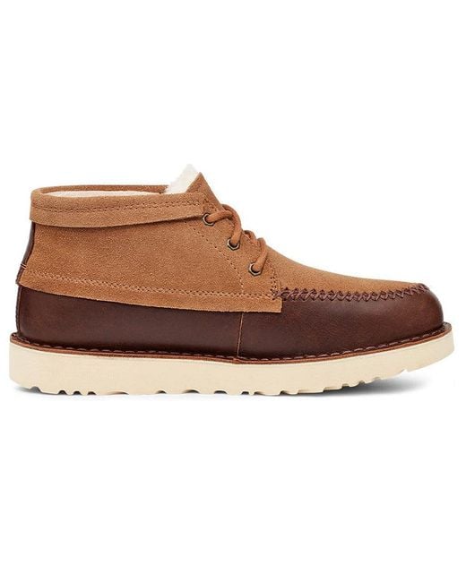 Ugg Brown Campout Chukka 'Chestnut Mixed Materia' for men