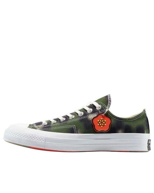 Converse Green X Kenzo Chuck 70 Low 'Hana Leopard Cypress' for men