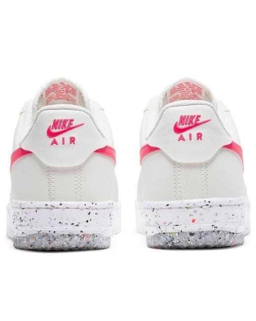Nike White (Wmns) Air Force 1 Crater 'Siren'