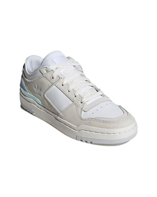 Adidas White (Wmns) Originals Forum Luxe Low Shoes 'Cloud Crystal'