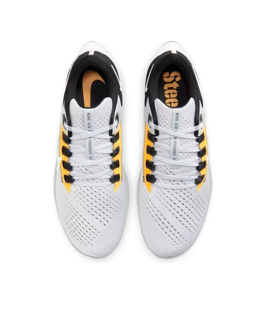 Nike White X Nfl Air Zoom Pegasus 38 'Pittsburgh Steelers' for men