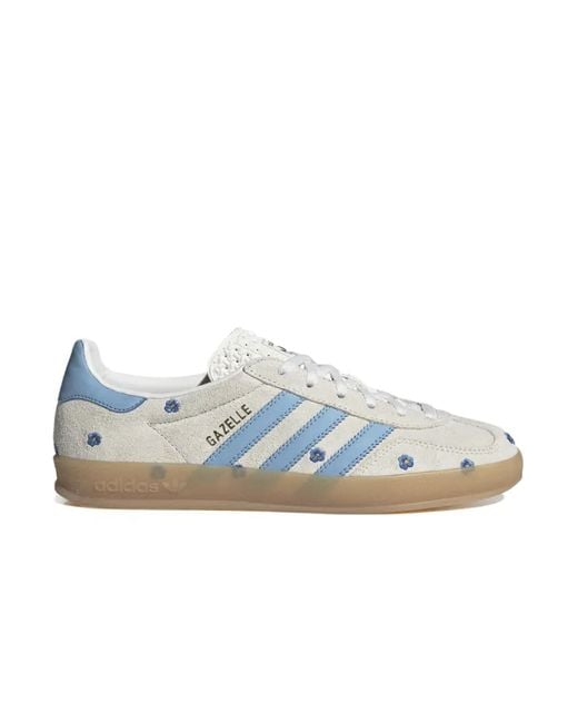 Adidas Blue (Wmns) Gazelle Indoor Floral