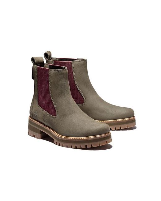Timberland Brown Courmayeur Valley Chelsea Boots