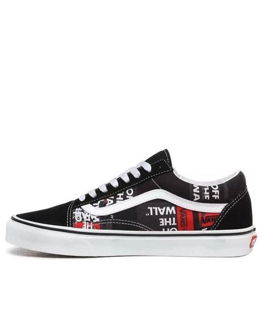 Vans Black Old Skool 'Packing Tape for men