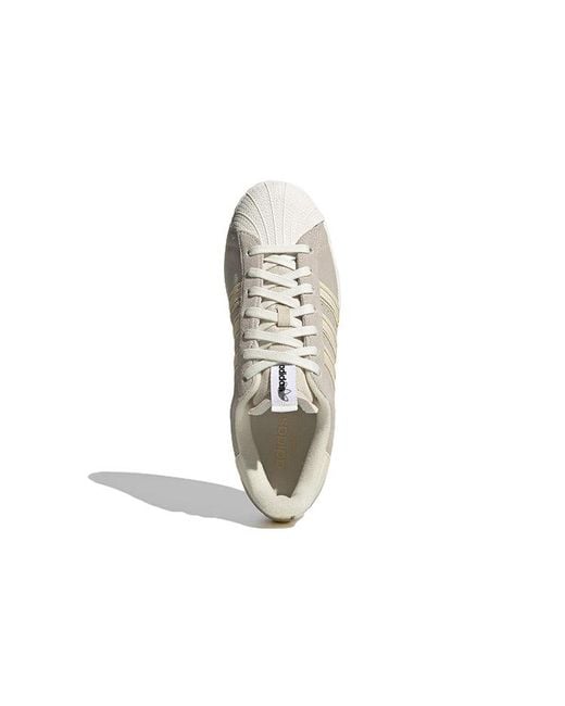 Adidas White Superstar Pulse Amber' for men